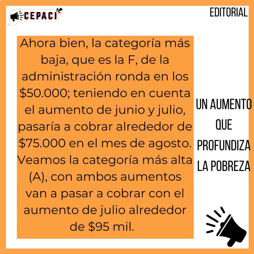 cepaci_arg's tweet photo. Editorial: "El aumento que PROFUNDIZA la pobreza"

👉 Sobre los anuncios del gobernador  @alberto_rsaa 

#Pobreza #SanLuis #EmpleadosPublicos #empleadosmunicipales https://t.co/nhSElwQfNR