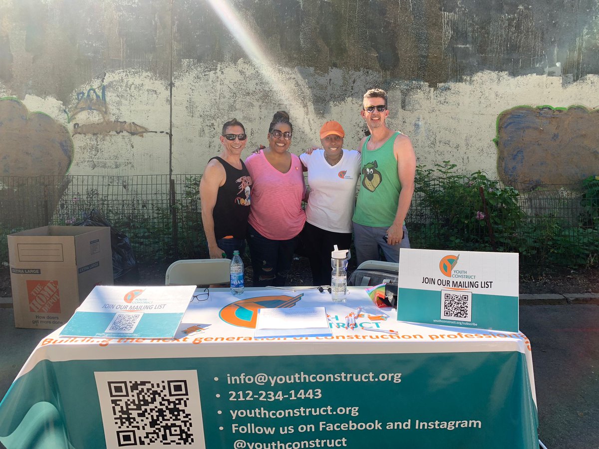 YouthConstruct's tweet photo. What a great month for @YouthConstruct!
On Saturday, June 25, we made our debut at Harlem Pride, Harlem's annual celebration of Pride Month. https://t.co/1WepHknzSQ
#YouthConstruct #HarlemPride #internships #hope2022 #constructionindustry #Harlem #experience #constructionadmin https://t.co/rWpK7eweOm