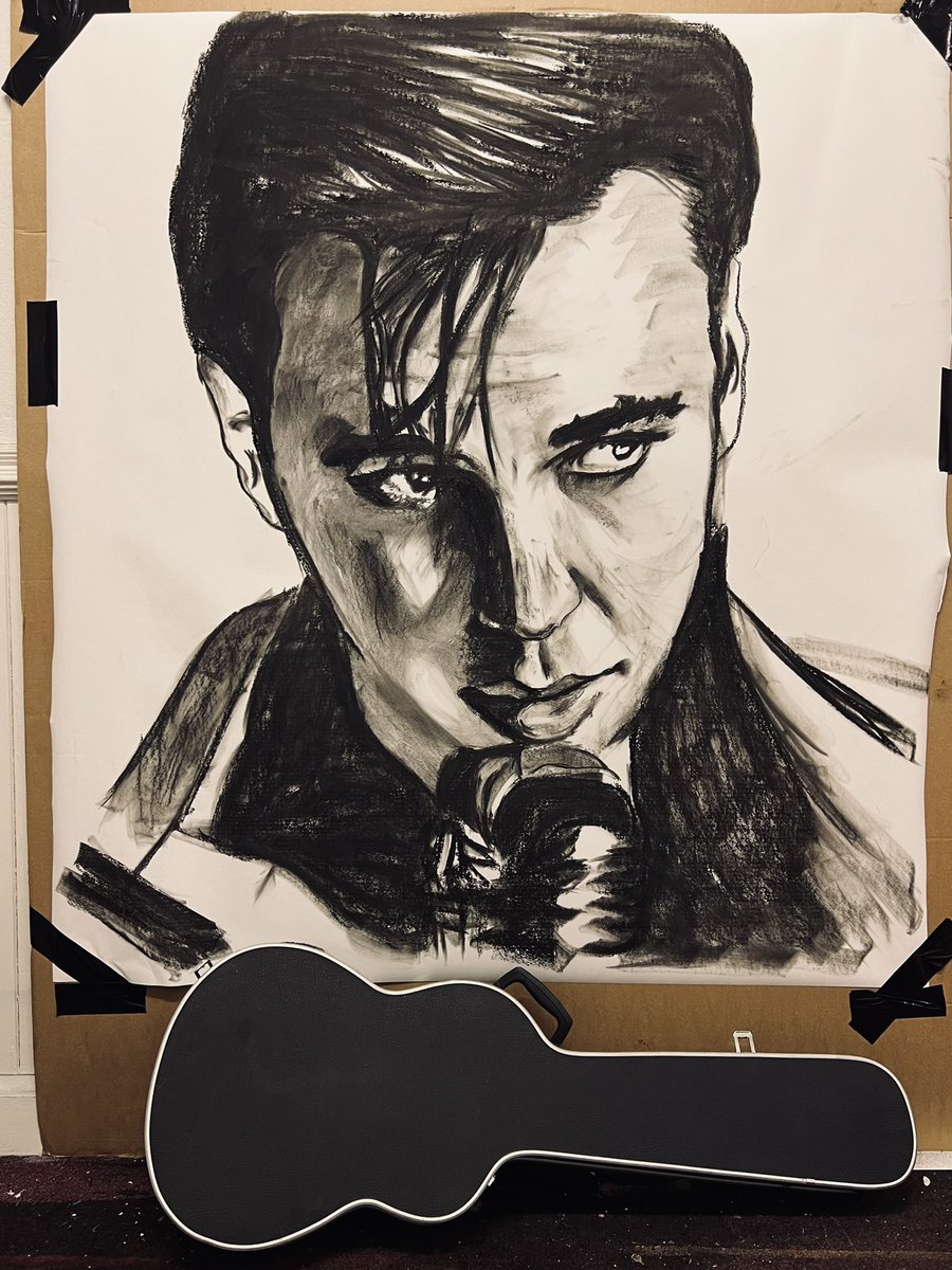 NathanWyburnArt's tweet photo. Drawing @austinbutler as @ElvisPresley in @elvismovie 🎸 👑
I was so mesmerised by the movie I had to make something!
@Cilla_Presley @LisaPresley @WarnerBrosUK @bazluhrmann @wbpictures
#art #elvisart #elvis #elvismovie #austinbutler #elvisdrawing #nathanwyburn #ElvisPresley https://t.co/Q78huigQPw