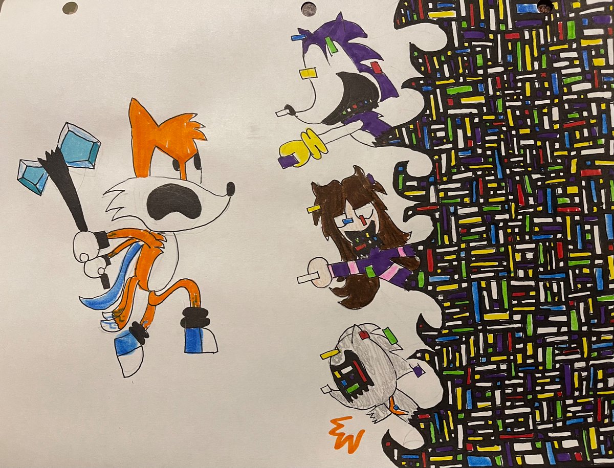 Jonatha76257883's tweet photo. Needlemouse

Infected: Needlemouse, Sarah, &amp; metal sonic
Survived: Luther https://t.co/O3YnKTpQJ0