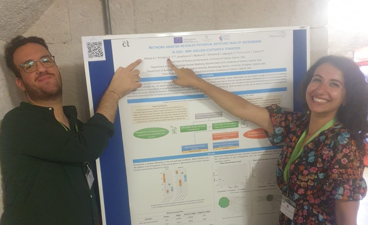 AlexandrosMosca's tweet photo. Inspiring and funny day today at #BITS2022 !

#postersession #plantsmicrobiome https://t.co/BRz3zq7r1j