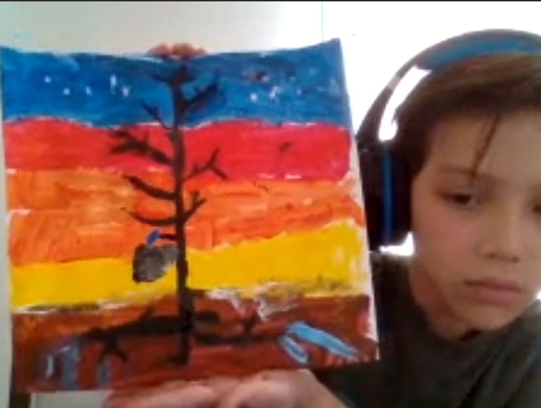 Sharing some of our beautiful Indigenous artwork! Thank you, Moses! <a href="/TinaDeCastro1/">Tina DeCastro</a> <a href="/GEVSchool/">GEVS</a> <a href="/ShelleyPike9/">Shelley Pike</a> <a href="/DarinTeach/">Darin Carroll</a>