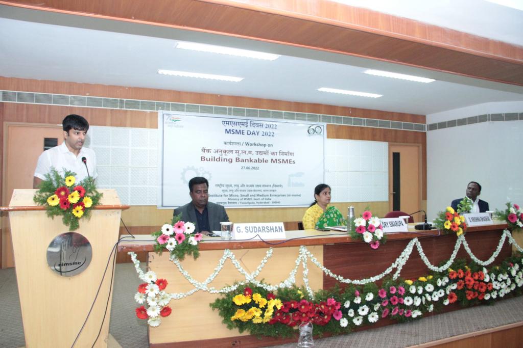 agrighar's tweet photo. We took a participation in today's today's International MSME Day celebrations @nimsme Yusafguda.
#Workshop on "Building Bankable MSME's"
Here 👇 is the few glimpse of the event !!
#Agrighar team & #WEAIM members
#msme #MSMEDay #nimsme #business #entrepreneur #agrighar https://t.co/7LW4D90qxl