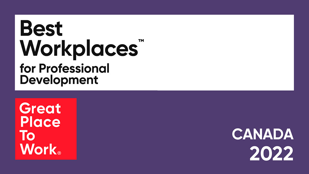 We’re proud to announce that we’ve been named as a 2022 Best Workplace™ for Professional Development by Great Place to Work®. This recognition is a testament to the fact that at Deloitte, you reach your full potential. deloi.tt/3O9OYVs
