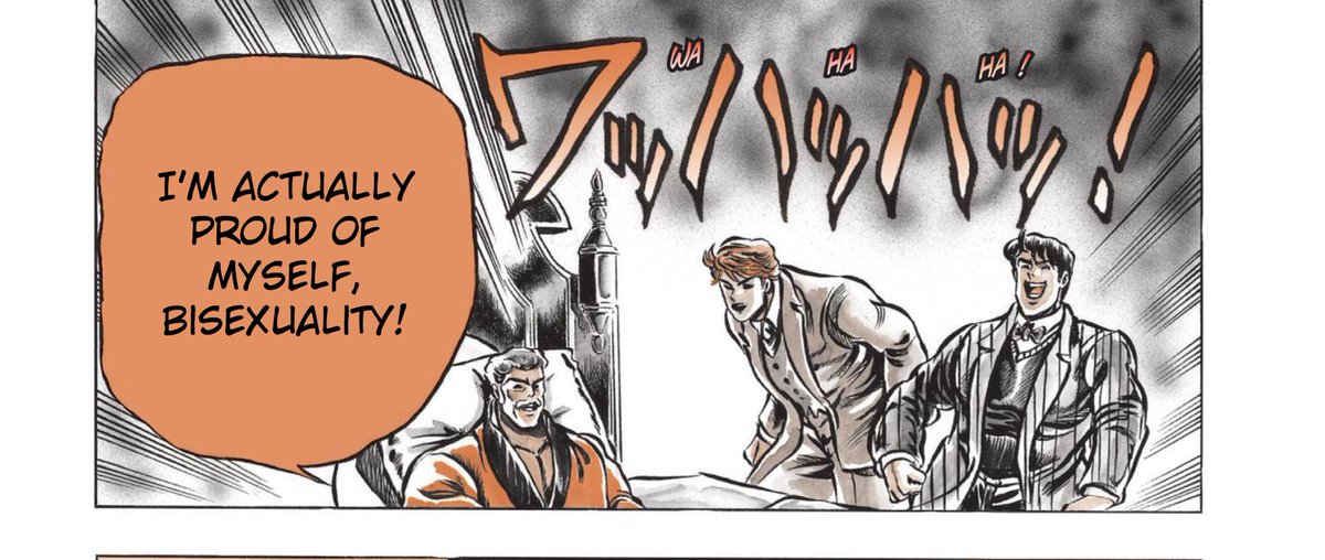 Okay in other news I am absolutely losing it over this auto Google translated Jojo translation. It's a fan translation that's been through auto translation a few times until it's just. Nonsense