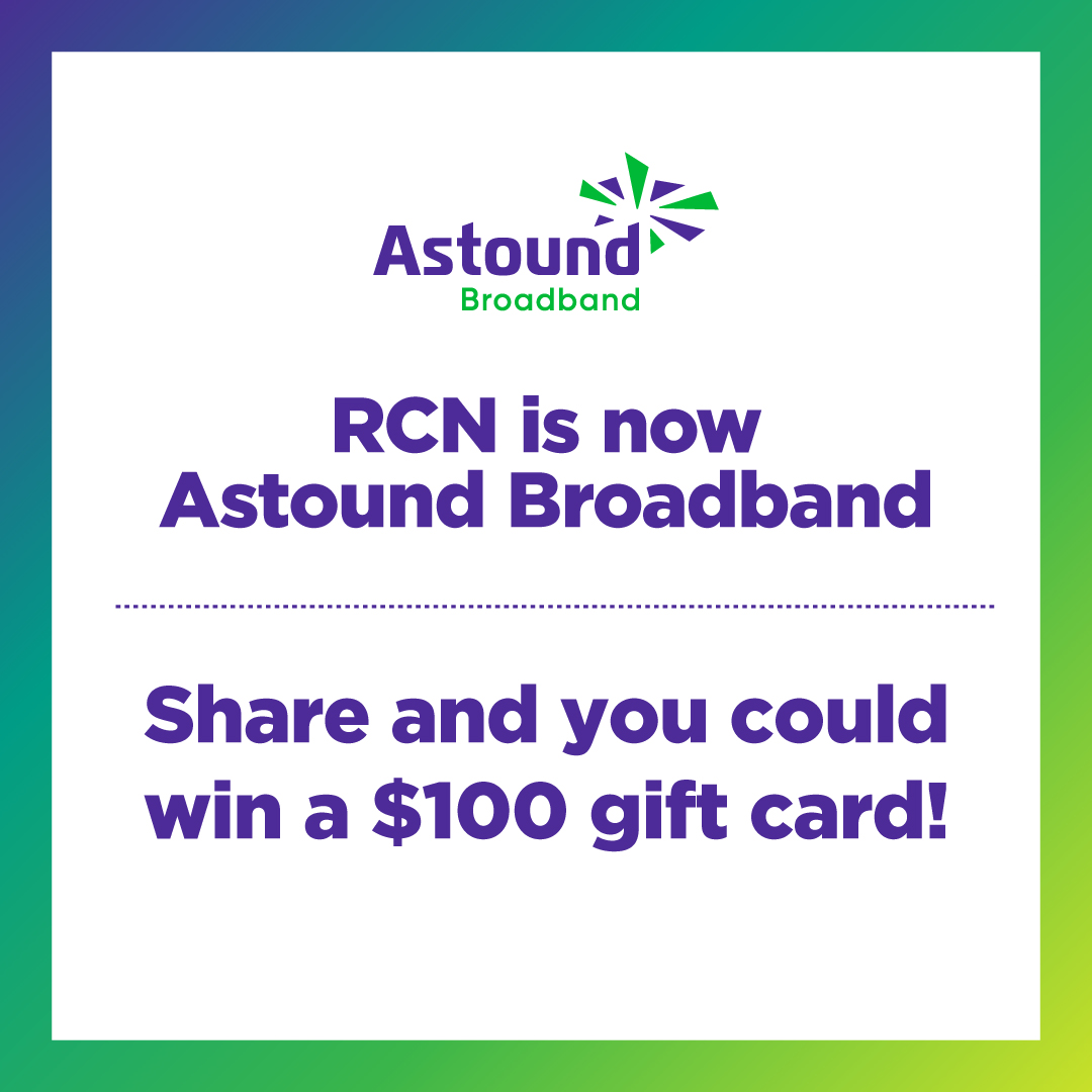 📢 #NYC, did you know that RCN is now Astound Broadband? Help us spread the word!  RETWEET for a chance to #win a $100 gift card.

RCN is now Astound Broadband. 
#AstoundNYC @RCNconnects
