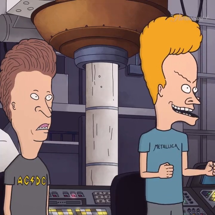 Paramount+ on Twitter "Beavis and ButtHead Do the Universe is now