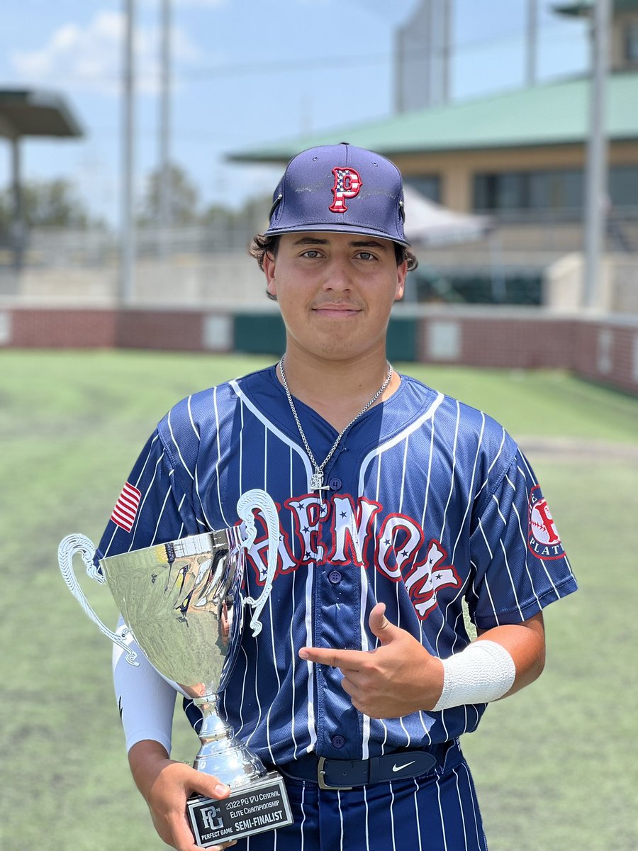DavidZendejas2's tweet photo. Incredibly proud, lots of growth for the kid these past 5 days of baseball! 3rd place out of 26 teams PG WWBA Central Championship! Just getting started! #StraightUpSummerTour #BigBoyBaseball #HisTurn https://t.co/eon63oCl4s