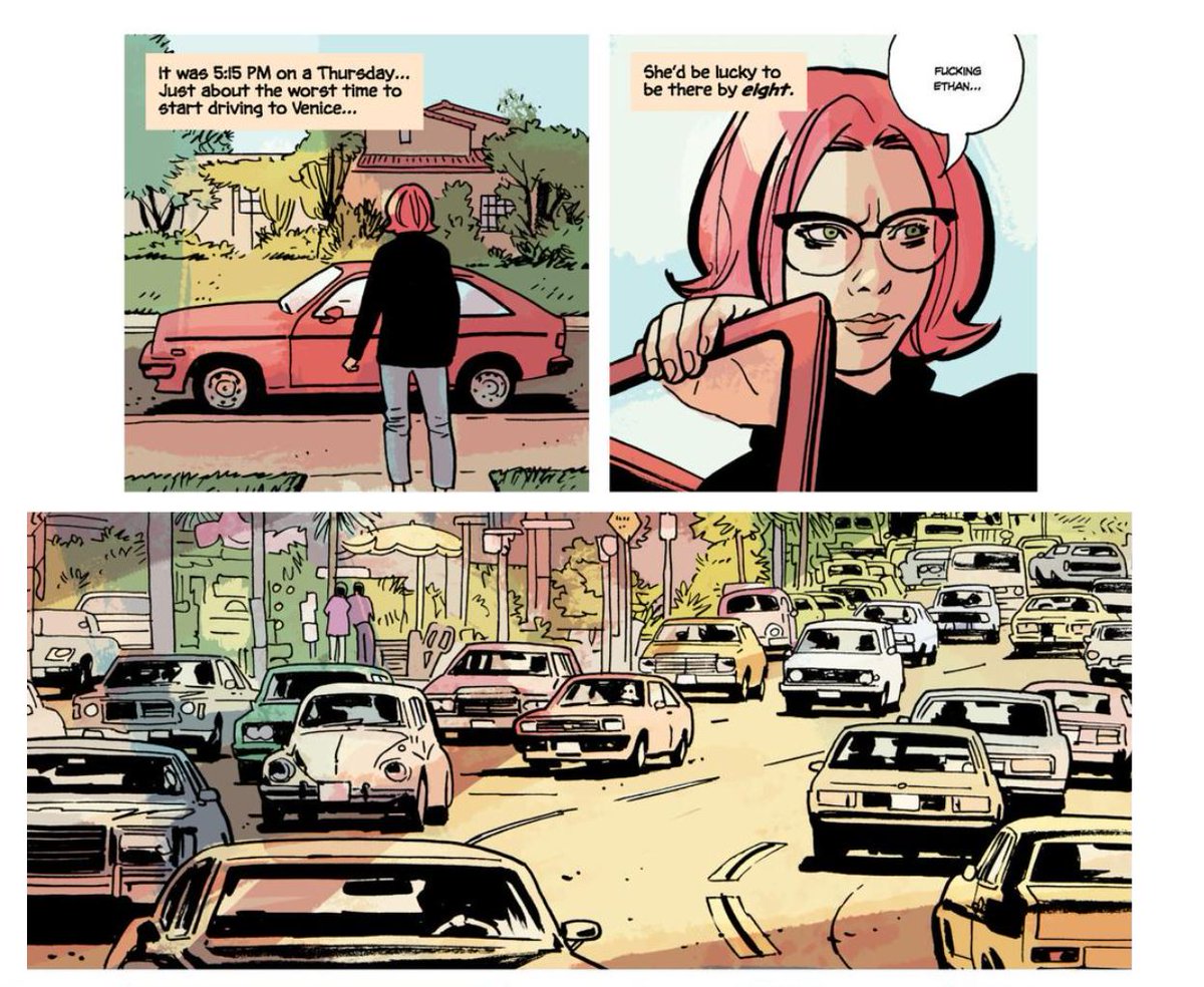 No other cartoonists have ever capture Southern CA as accurate as @seanpphillips with colors by @jacobr_phillips from DESTROY ALL MONSTERS 