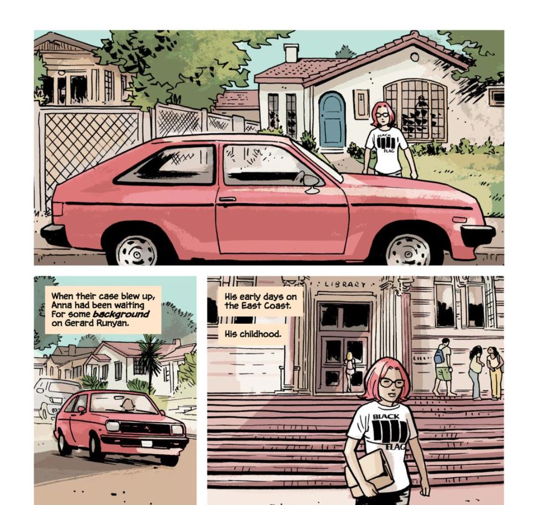No other cartoonists have ever capture Southern CA as accurate as @seanpphillips with colors by @jacobr_phillips from DESTROY ALL MONSTERS 