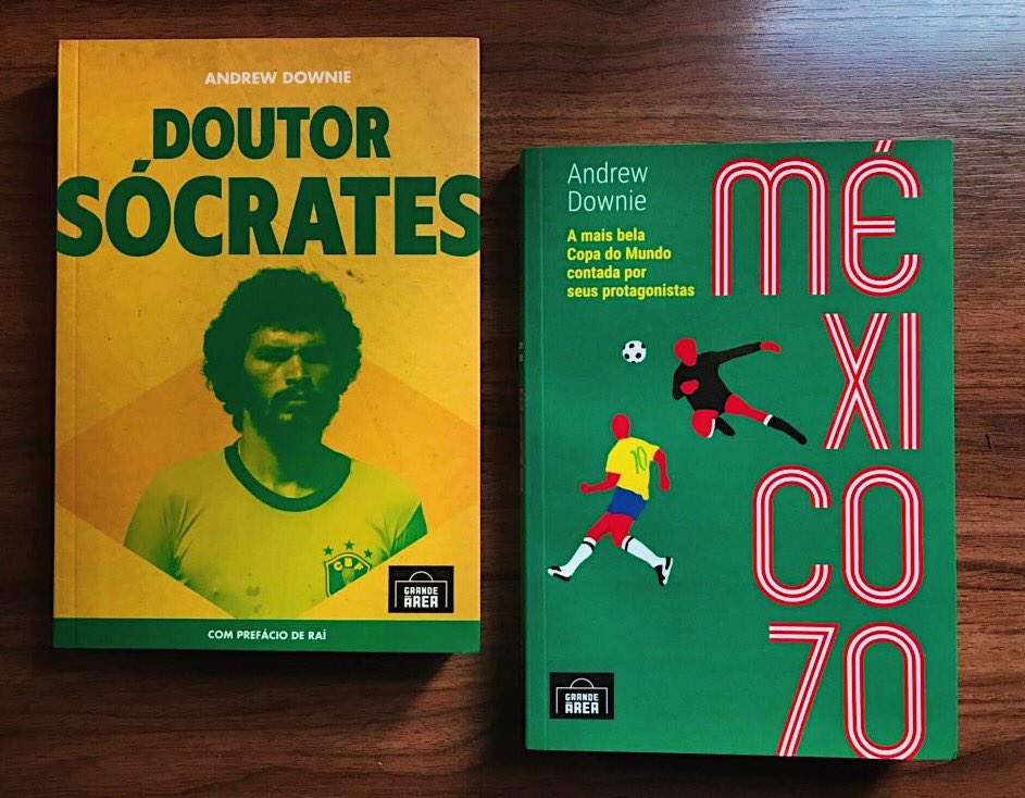 EdGrandeArea's tweet photo. É hoje!  ✍️📖

O @adowniebrazil estará na livraria Martins Fontes da Av. Paulista, em São Paulo, das 18h às 21h, autografando exemplares de “México 70” e “Doutor Sócrates”. Esperamos vocês por lá! https://t.co/y4OKIcrw1R