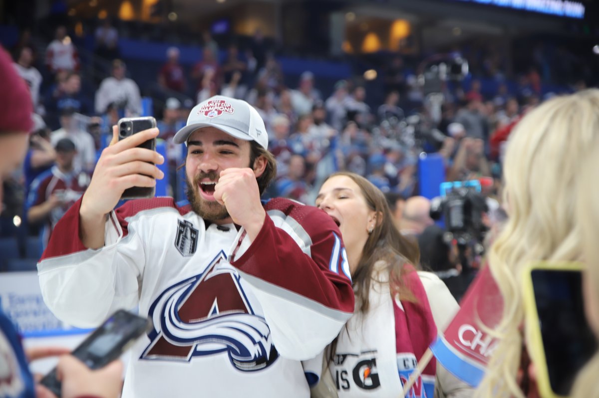 Avalanche's tweet photo. Not a dream, it's real life 😎

#GoAvsGo https://t.co/6bHqhESh2b