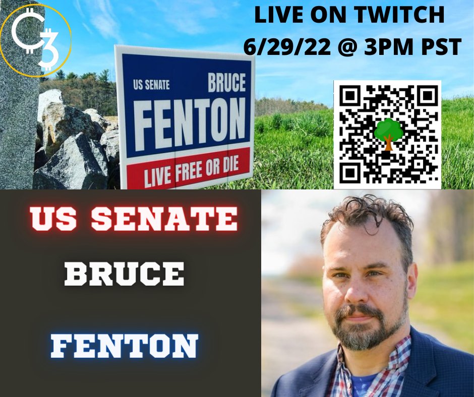 HELLO #RAVENITES BRUCE FENTON IS JOINING US THIS WEDNESDAY! BOOKMARK THE TWITCH CHANNEL!
twitch.tv/blockchainjohn