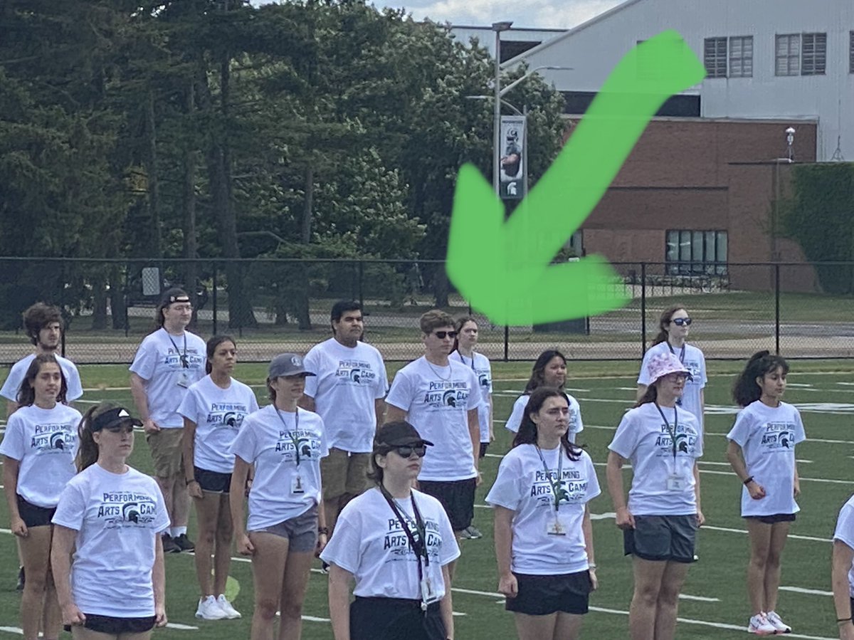 flatrockband's tweet photo. Went to Michigan State University to see Nelson and Kendall at Drum Major Camp. #warh #msupac https://t.co/Wmr4XQZYTP