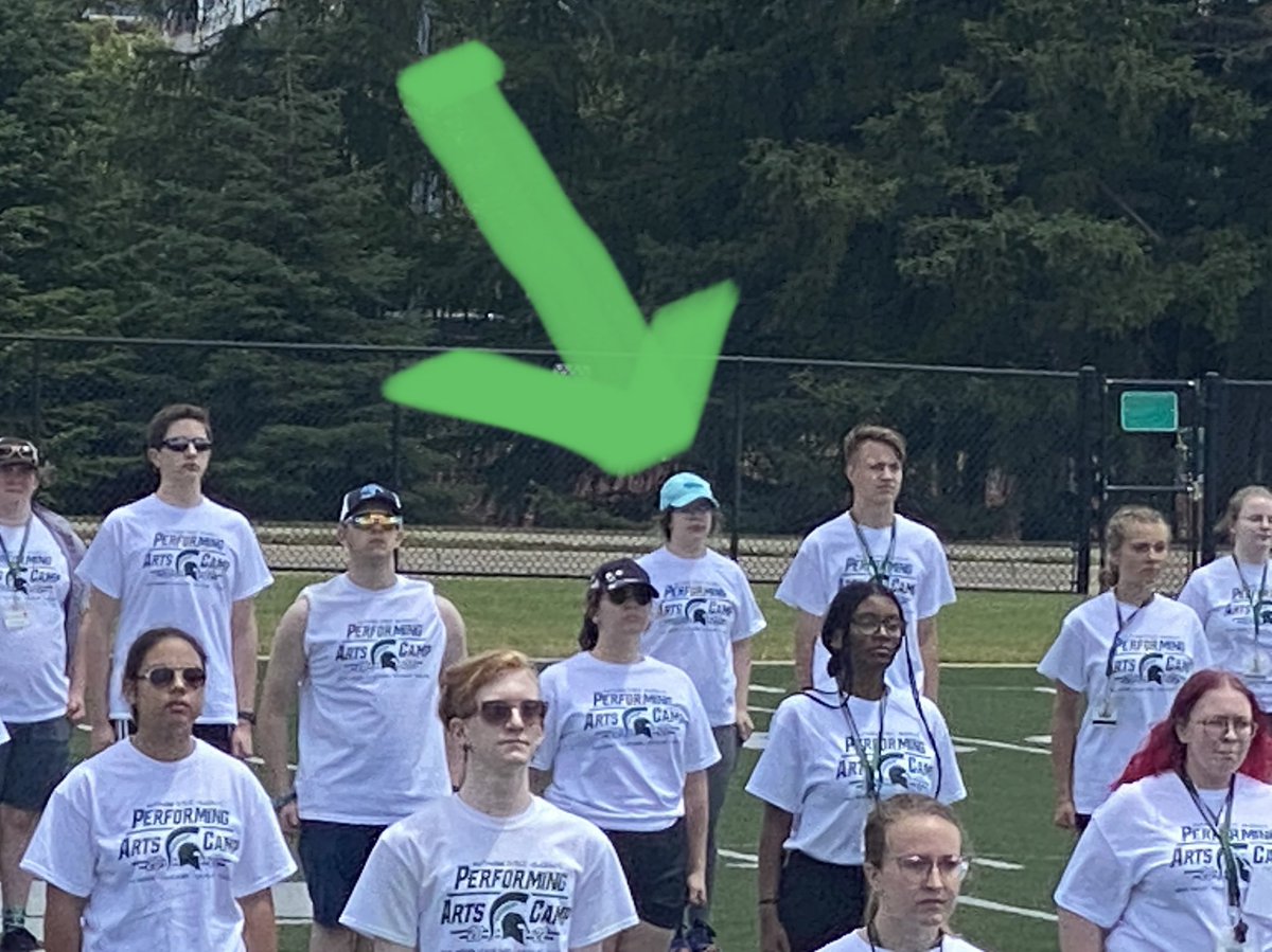 flatrockband's tweet photo. Went to Michigan State University to see Nelson and Kendall at Drum Major Camp. #warh #msupac https://t.co/Wmr4XQZYTP