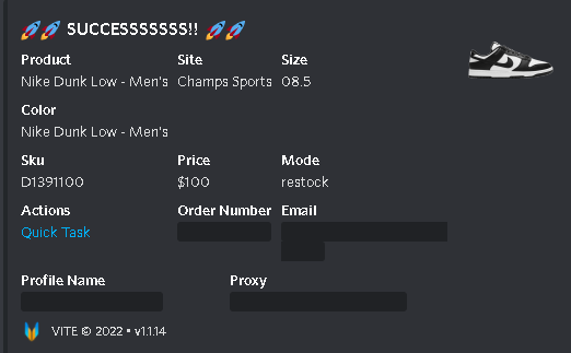 Eric (@e90_eric) on Twitter photo Thanks <a href="/ViteBots/">Vite</a> for the personal pair
Proxy: <a href="/LiveProxies/">Live Proxies</a>
Server: <a href="/LiveProxies/">Live Proxies</a>
Cook Group: <a href="/CookCityKitch/">Cook City Kitchen</a> @SofloSupply Thanks <a href="/ViteBots/">Vite</a> for the personal pair
Proxy: <a href="/LiveProxies/">Live Proxies</a>
Server: <a href="/LiveProxies/">Live Proxies</a>
Cook Group: <a href="/CookCityKitch/">Cook City Kitchen</a> @SofloSupply