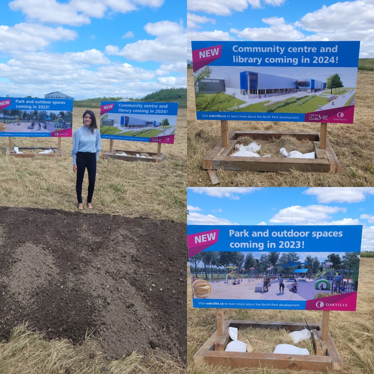 navnandaward7's tweet photo. We got it done! Groundbreaking ceremony for the new community centre in Oakville #Ward7. Thanks to the advocacy of the community members of the North Oakville Ward 7 Residents Association. Hopefully this will be completed on schedule.
#Oakville #votenavnanda #Ward7 #NOW7 https://t.co/5Eb6i30vb7