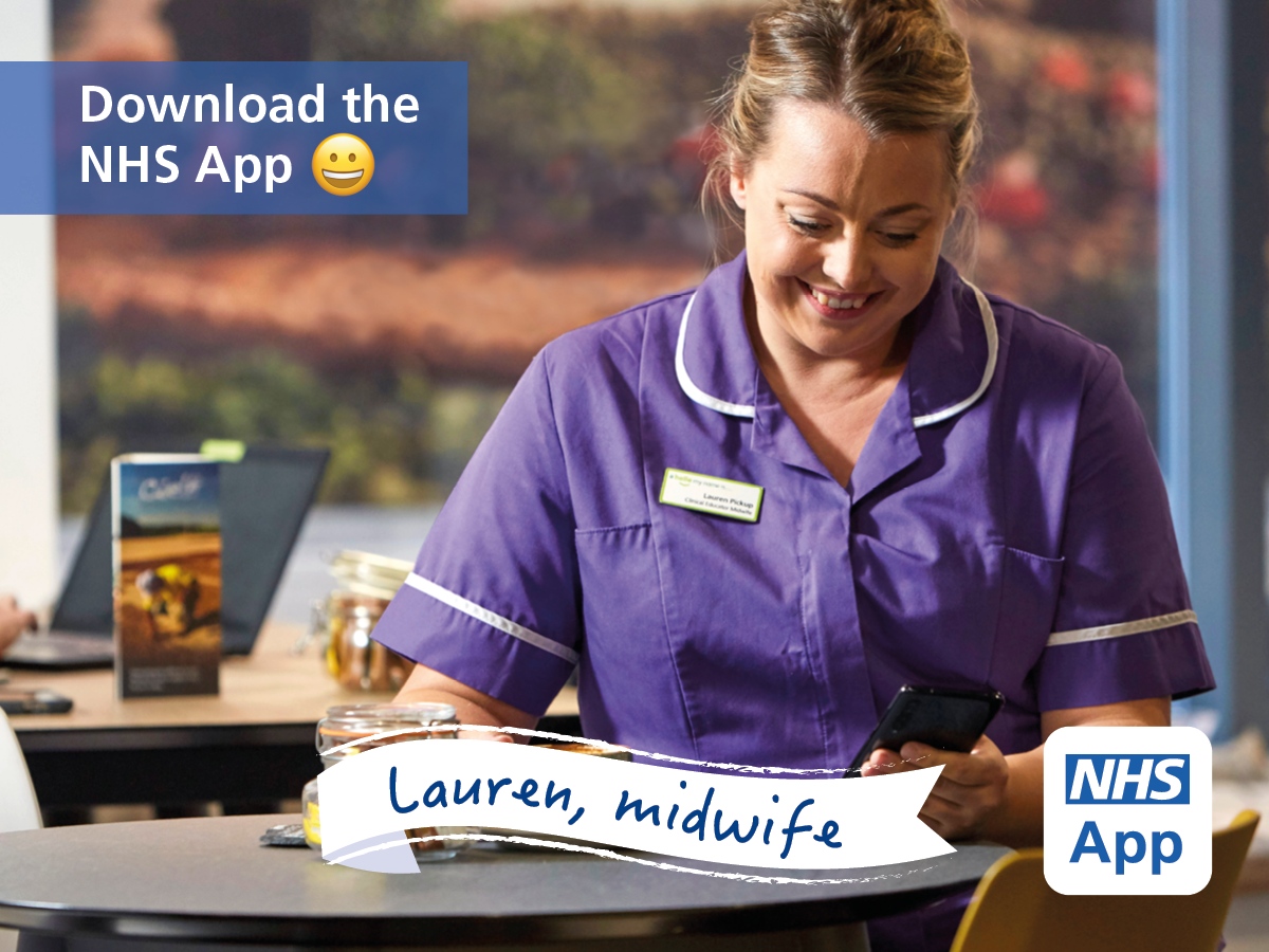TalbotMedical's tweet photo. Heard about the NHS App? Order repeat prescriptions, view your GP records, manage appointments at your surgery and more. 24/7. Your NHS, your way. Download the #NHSApp. https://t.co/3qXuvYc0GF