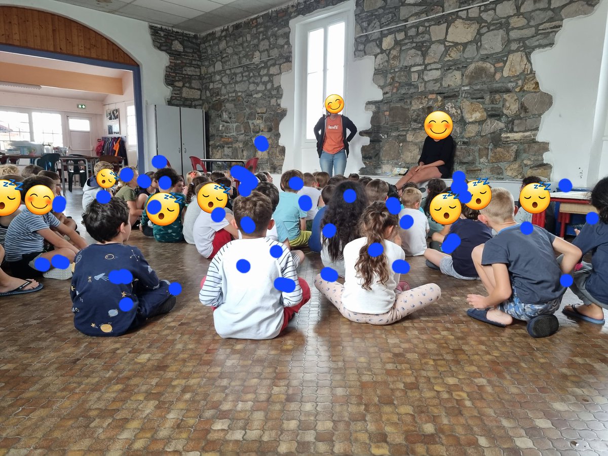 Petite histoire offerte par les maitresses avant d'aller se coucher pour être en forme demain pour la pêche.