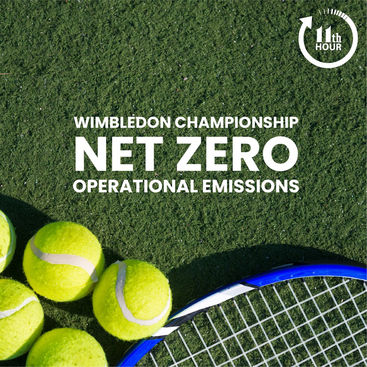 11thHrApp's tweet photo. The All England Club and Championships are advocating for a positive impact on the environment. 

11th Hour supports this initiative. We support sustainability by empowering local businesses. Spread the word!

#11thhourapp #wimbledon #wimbledonchampionships 
#NetZero https://t.co/IkDSldCW5X