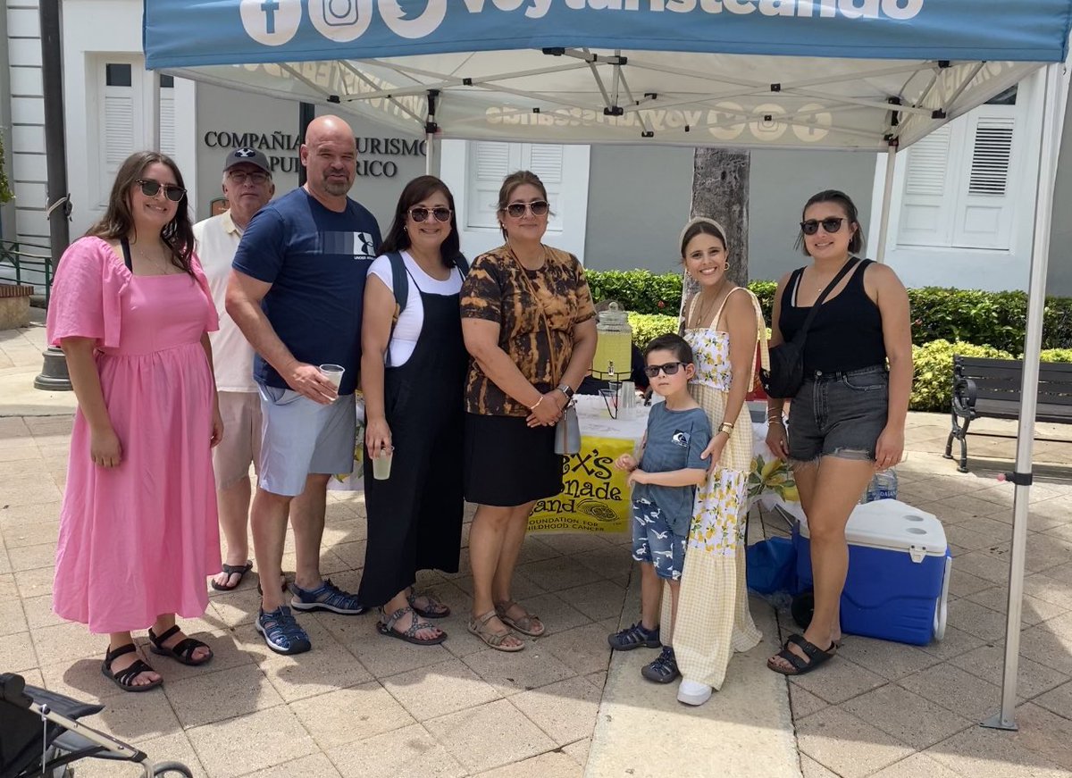 Alejandra_SBG's tweet photo. @AlexsEvents We’ve already had three childhood cancer heroes, Miles, Maria Milagros and Carmen come by https://t.co/psCpbcIshZ