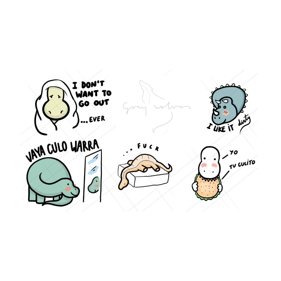 GreyWolvesTw's tweet photo. @edenelmar Nosotras somos 2 chicas muy majas que hacemos ilustración, pegatinas, libretas...🥺 
(Sobretodo contenido feminista, LGTB, de salud mental...)
Tenemos Insta y tiendita en Etsy donde estamos subiendo las cosillas poco a poco 👉🏼👈🏼
https://t.co/WmXdTf8WHu https://t.co/R05fXlHBjK