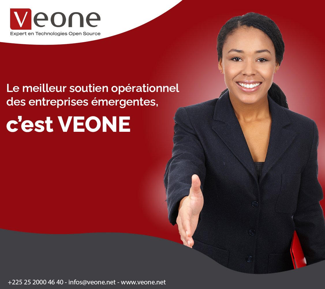 Veone_Net's tweet photo. #VEONE est un accélérateur de startup qui accompagne votre entreprise dès les premières étapes de sa vie avec des solutions métiers Open Source adaptées à tous vos besoins. 

Consultez les experts dès maintenant :
☎️:+225 2520004640
📧:infos@veone.net

#opensource #technologies https://t.co/jLtI2xfheu