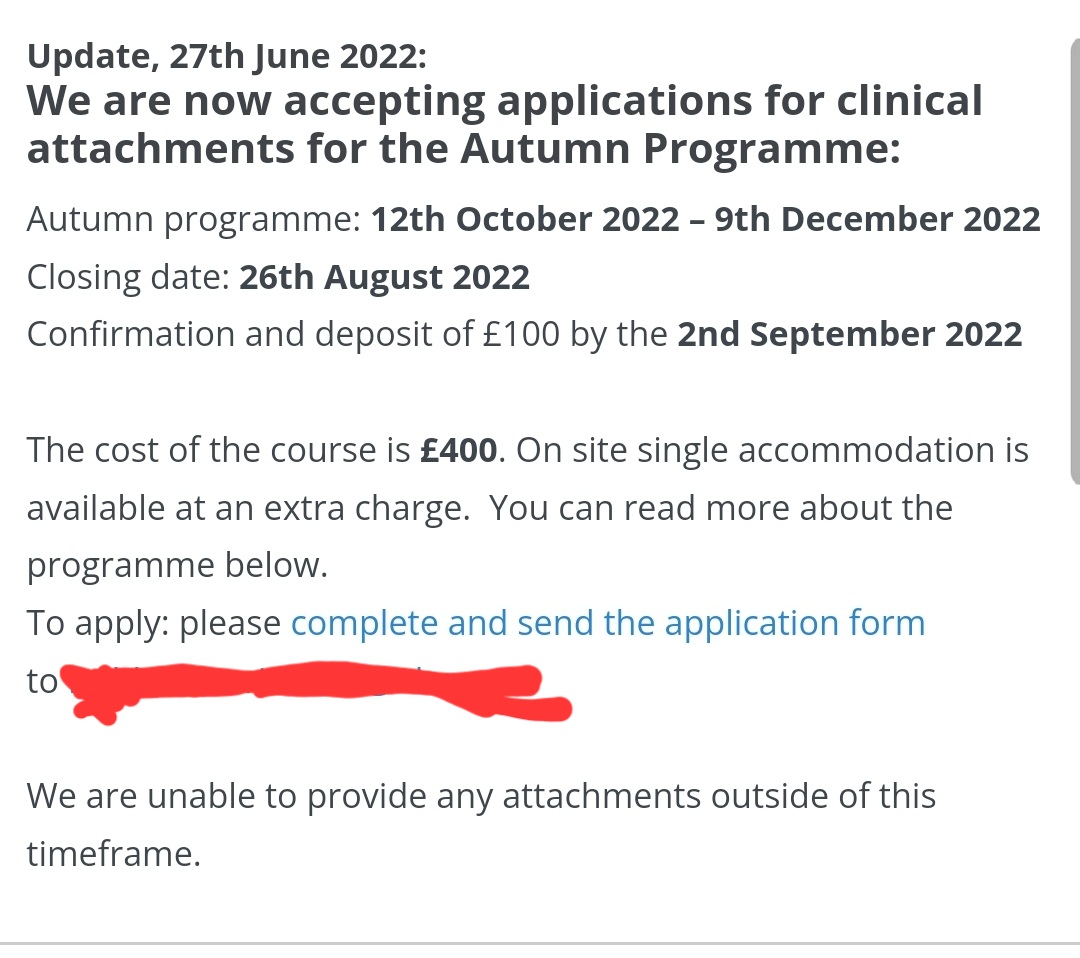 While lot of us are talking about #IMGinduction 

Some trust in UK are charging money from IMG doctors to undertake observation post like clinical attachment. 

This is unfair especially when you know they are coming from low income countries & can fill your rota gaps.