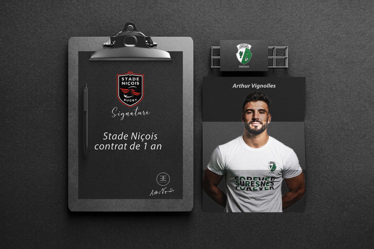 ConsultEngage's tweet photo. Après sa belle aventure au @RCSuresnes, Arthur Vignolles rejoint pour la saison à venir le @stadenicois en @RugbyNationale.

@RugbyramaFR @acturugby @AllRugbyCom @midi_olympique @LeRugbynistere https://t.co/r3EasZ99zE