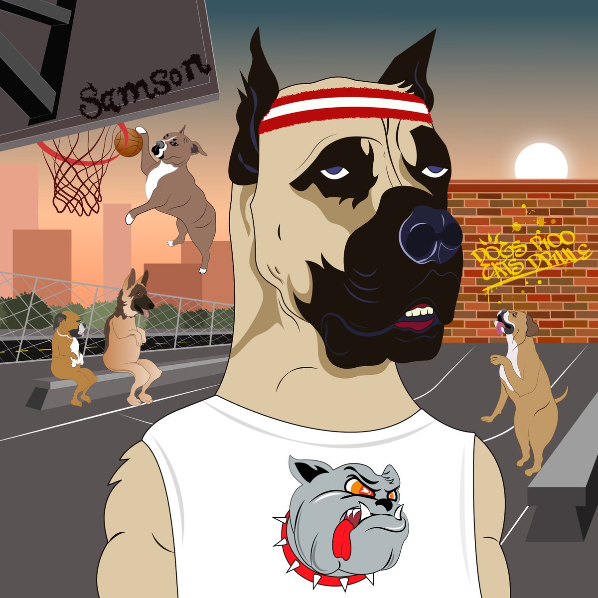 Samson NFT Dog tweet media