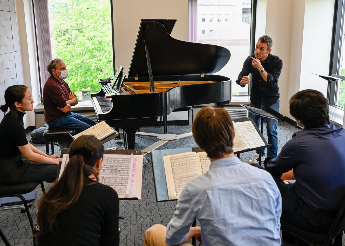 Congrats, Trevor Wilson on being appointed Resident Conductor at <a href="/TorontoSymphony/">Toronto Symphony</a> 👏 Trevor is one of four conductors to recently take part in the #PlayItForward mentorship at <a href="/CanadasNAC/">National Arts Centre</a>, learning from <a href="/ShelleyConduct/">Alexander Shelley</a> and <a href="/NacoMusicians/">NACO musicians</a>... now onto great things in Toronto!