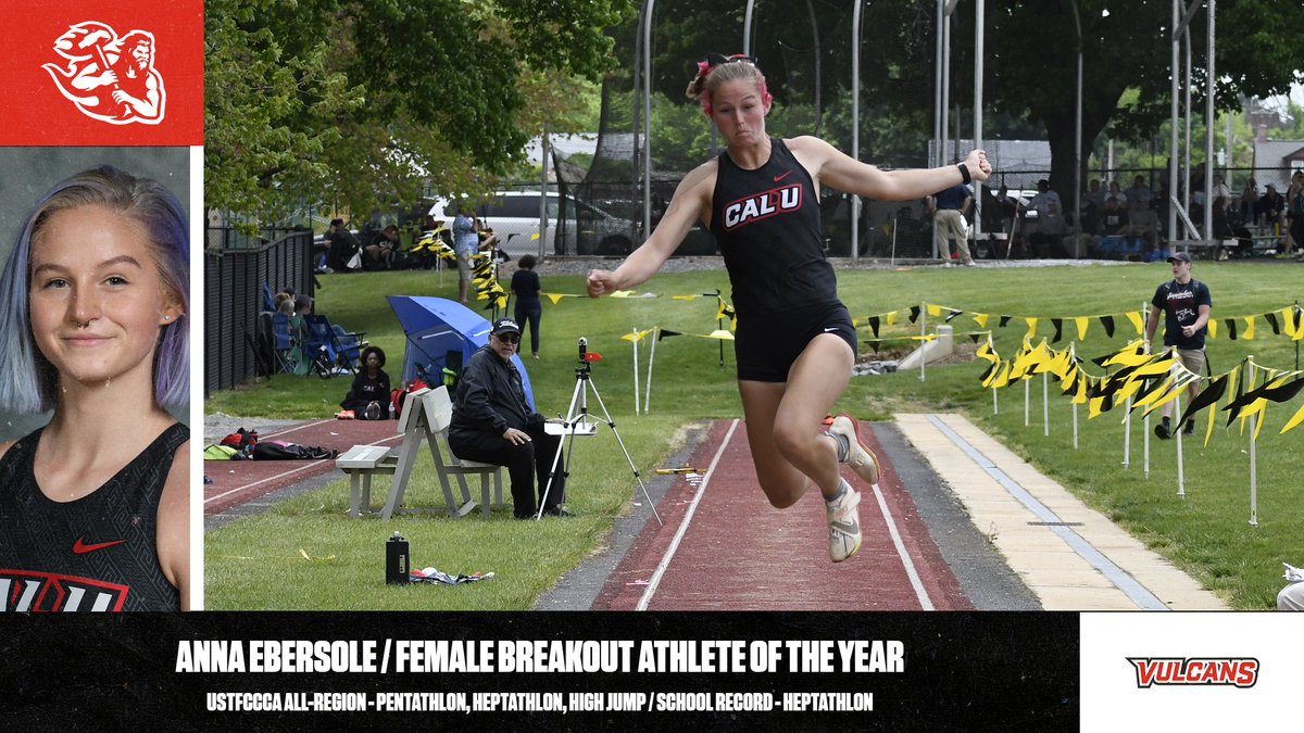 calvulcans's tweet photo. 𝟐𝟎𝟐𝟏-𝟐𝟐 𝐕𝐔𝐋𝐂𝐀𝐍 𝐀𝐖𝐀𝐑𝐃𝐒

Breakout Athlete of the Year

W: Anna Ebersole, @CALU_TFXC
M: Philip Alston, @CALU_mbb https://t.co/bklrxpeXji