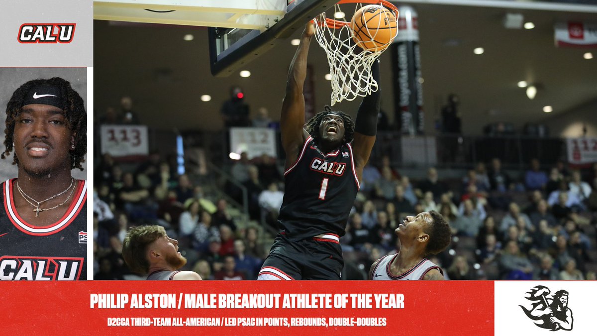 calvulcans's tweet photo. 𝟐𝟎𝟐𝟏-𝟐𝟐 𝐕𝐔𝐋𝐂𝐀𝐍 𝐀𝐖𝐀𝐑𝐃𝐒

Breakout Athlete of the Year

W: Anna Ebersole, @CALU_TFXC
M: Philip Alston, @CALU_mbb https://t.co/bklrxpeXji
