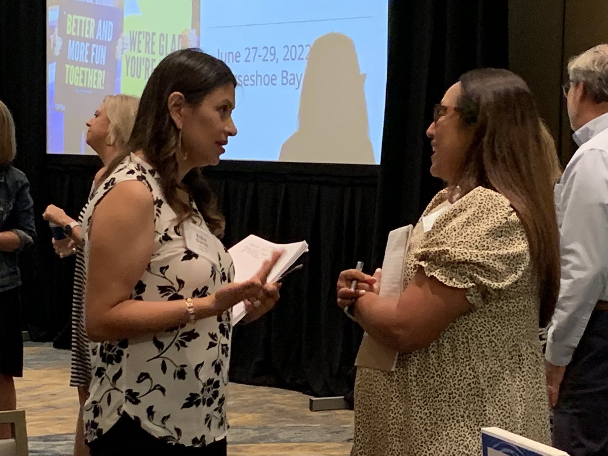 TEPSAtalk's tweet photo. TEPSA Summer Board meeting is kicking off. We’re so excited to see everyone! #WeLeadTX @MrsJGauthier @cindykaytierney @strongerinateam @HiltonCooper @DanaBoyd0922 @annette_mia @GerrieGerri @lzertuche @Torius100 https://t.co/0xeunSCzLA
