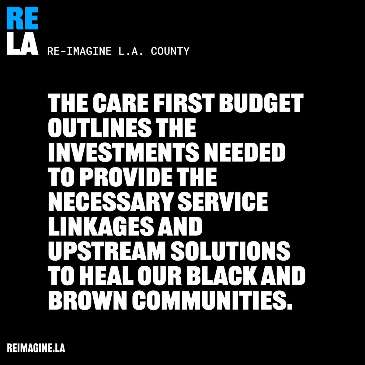 Our Black & Brown communities have endured decades of chronic underinvestment, criminalization & harm from the carceral system. We must address these serious inequities w long-term investments & #FullyFundCareFirst! @LACountyBOS #CareFirstBudget #YouthJusticeReimagined #CloseMCJ