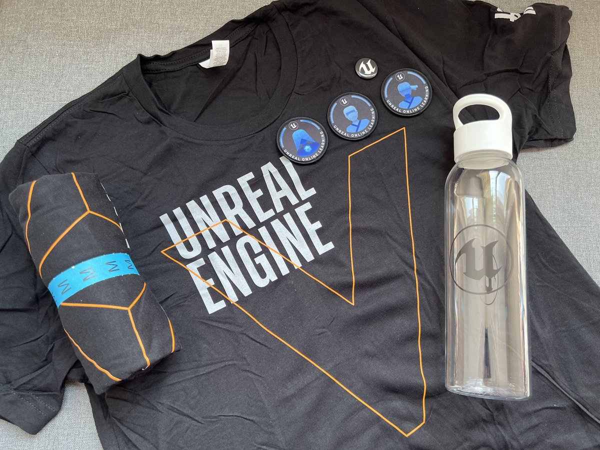 cachitweet's tweet photo. @UnrealEngine the #BlueprintNinja challenge swag has finally arrived!! An it’s awesome! Was a  amazing learning path now heading into #UE5…
This gonna be fun 🤩 https://t.co/zz8uRUsXB7