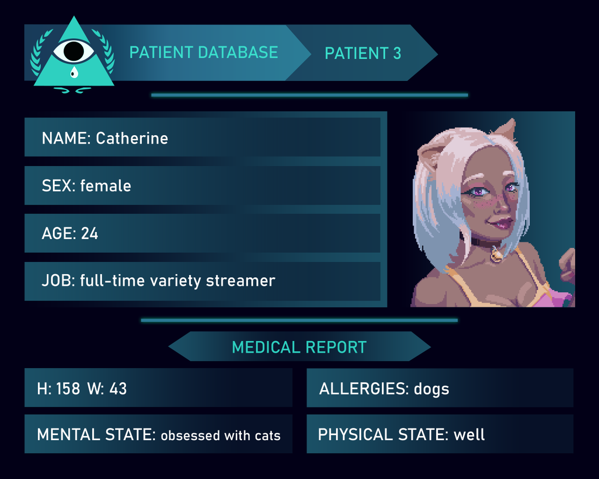 miro_nova_art's tweet photo. This weekend participated in a small game-jam #a2b2, where I created some character and UI. Theme was "corruption"
This whole game is one big shitpost and has some local memes, so proceed with caution lol
Thanks @T1h4n for an invite and team-leading. https://t.co/BXUEX5xFMO