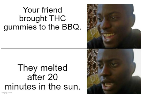 Vegan, melt-proof pectin > animal-derived gelatin.  #WanaWontMelt