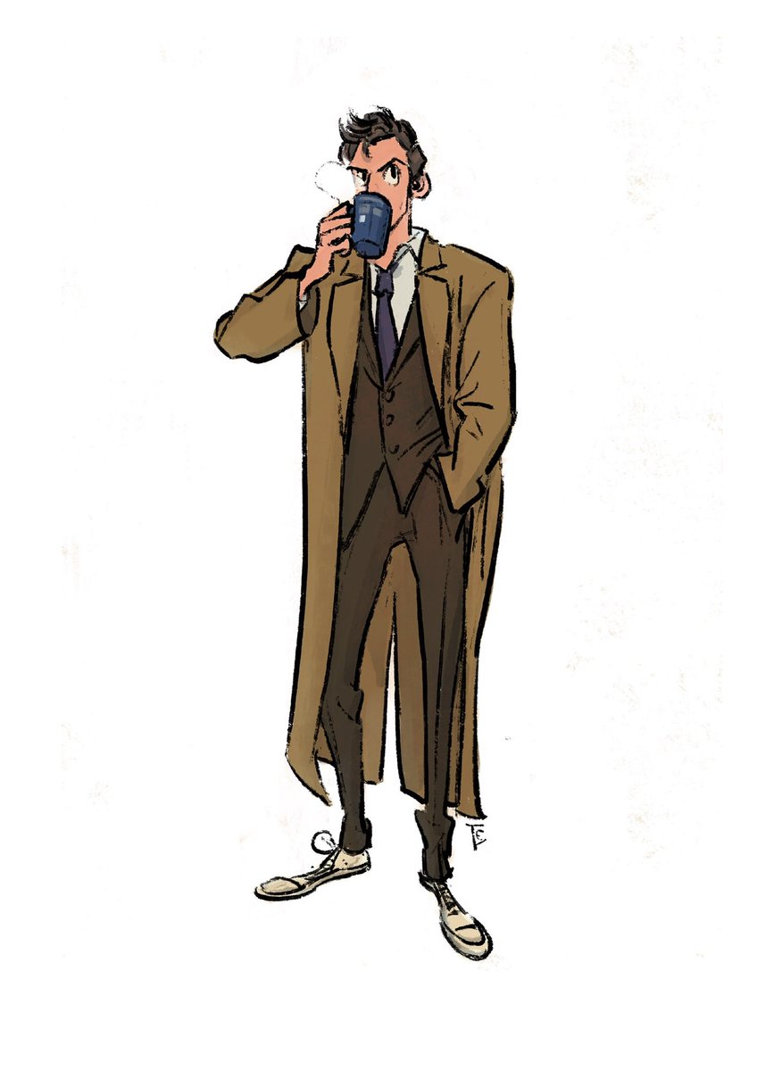 TNstile's tweet photo. Some scribbles///
#DoctorWho #10thdoctor https://t.co/PzBu9IigWr