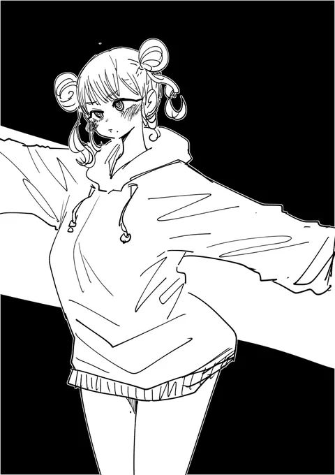 デンパりきれないし、らくがき 