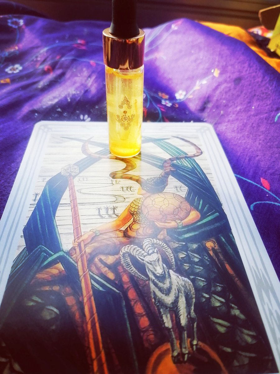AstraeasC's tweet photo. New Review on Etsy for Sacred Lioness, Kundalini Oil, Fiery Wall of Protection, Money Tree Oil, Astarte's Come To Me Mini Kit and Unf!ck Your Life Oil:

"Wonderful oils and lovely seller! 🌸 Thank you ⭐️💫
🌟🌟🌟🌟🌟"

You're so very welcome! 💜 Always a pleasure! https://t.co/31JwkwG3LX