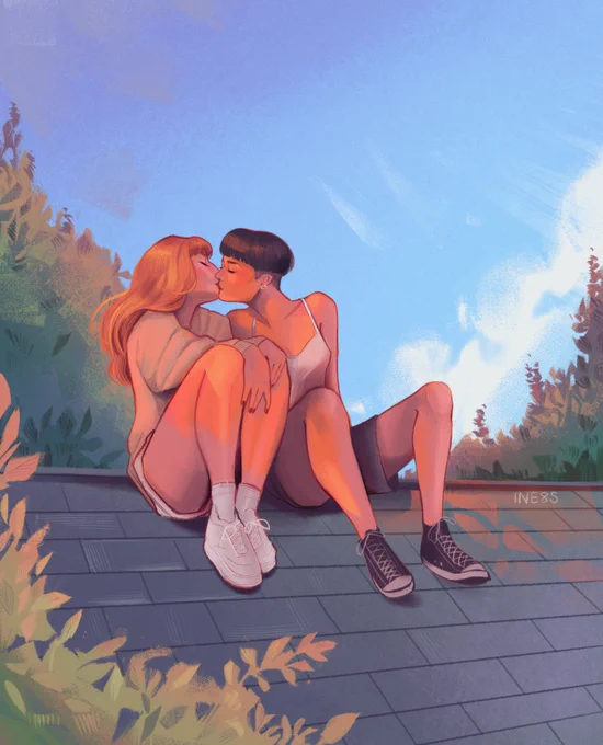 here are some summer girlfriends before #PrideMonth is over 