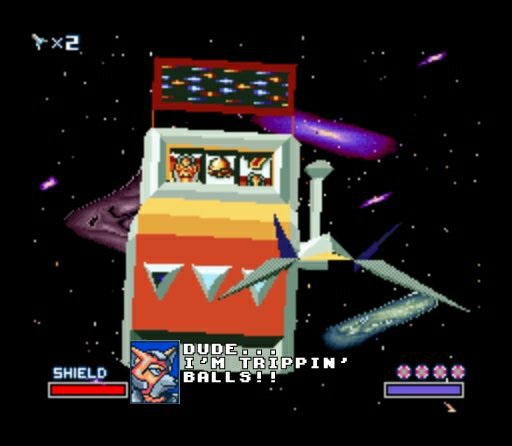 SuperSwitchClub's tweet photo. On the latest episode of the podcast, Scott from @RpgYears managed to make it to the special stage - "Out of this Dimension"!? 

#OutOfThisDimension #StarFoxSNES #WTAF https://t.co/9JJ1X229sr