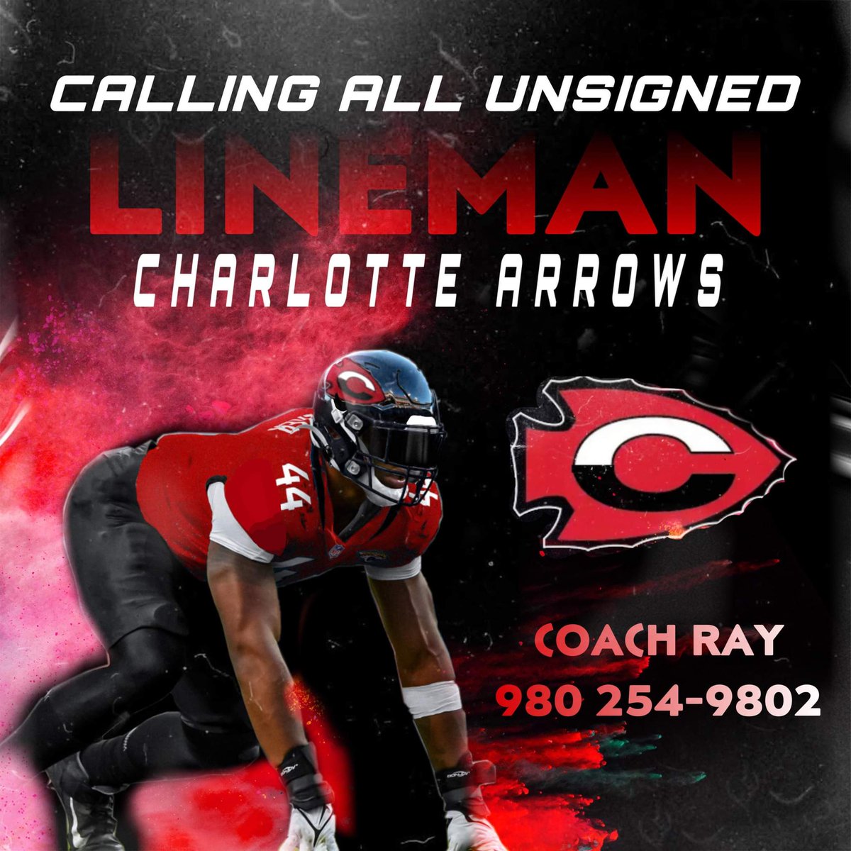Big Dawgs 
Big Dawgs
Where yall at?
Have starting positions open for lineman on both sides of the ball.
Bonified opportunity 
It's a win win no losing situation 
Hit my line