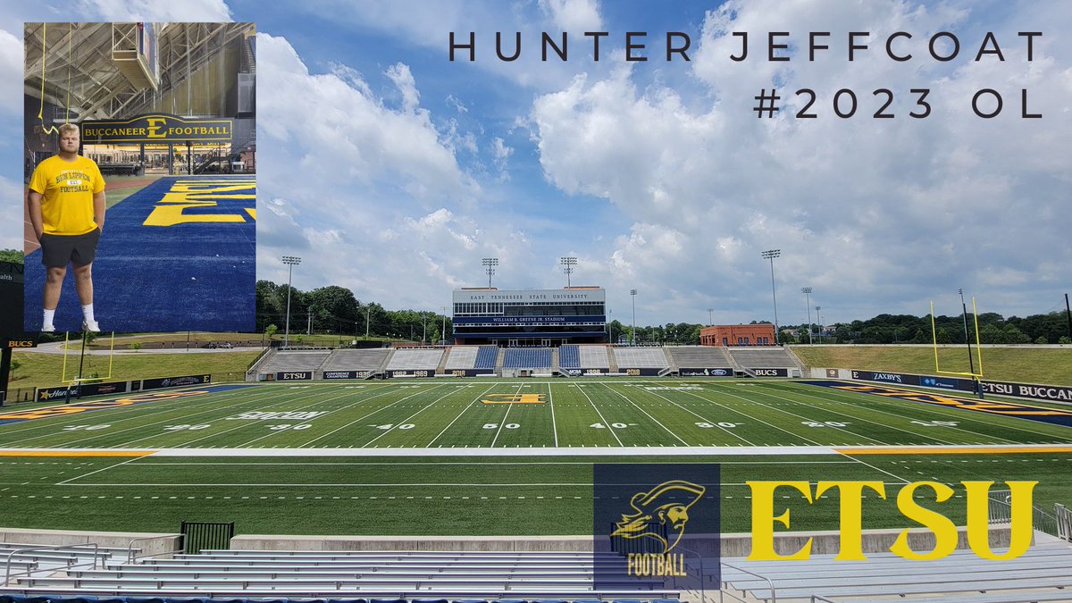 Jeffcoat_Hunt's tweet photo. Thanks to @ETSUFootball for a great camp experience. I'm looking forward to coming back in July! 
#football #oline #recruitme 

@dru_duke @silverbacknati1 @lil_CoachP @gwquarles @BenLippenFB @CoachBWeigle @Big_mike_jones https://t.co/rkaidroEqQ