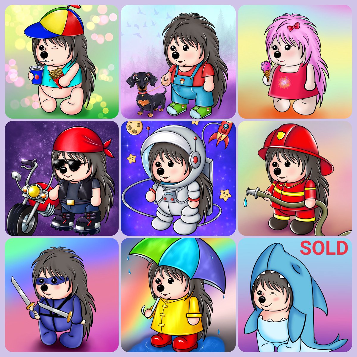 Hi my #NFTWorlds 😘❤️
Prices for Hedgehogs have been updated ☺️ 
The sale of 1 small Hedgehog will make me 1 step closer to realizing my child's dream😉 - to install a swimming pool in the country, which is simply necessary for him in these hot days 😁🌞🫠
opensea.io/collection/fun…