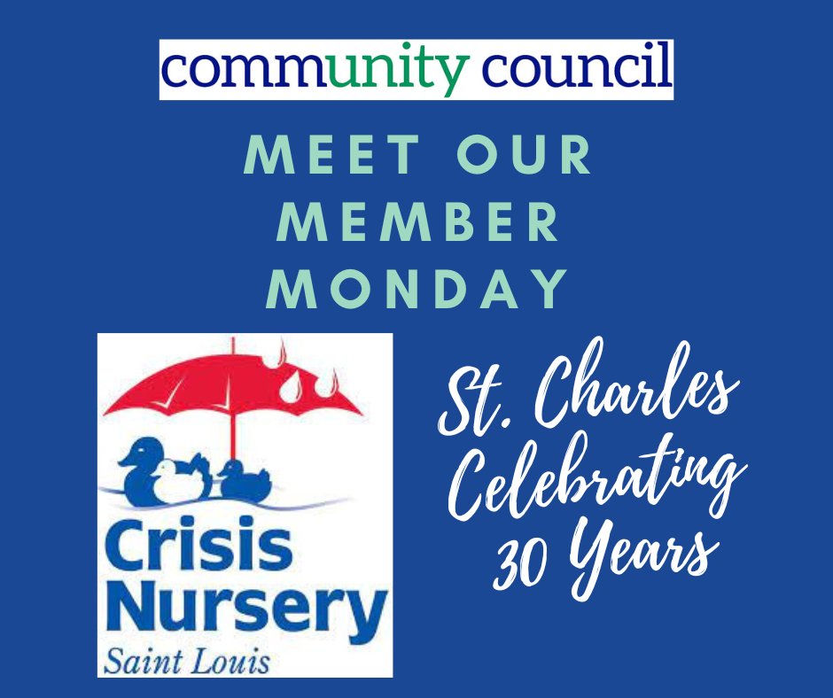 Happy 30th Birthday to the St. Charles Crisis Nursery! To learn more about the Crisis Nursery, please visit crisisnurserykids.org