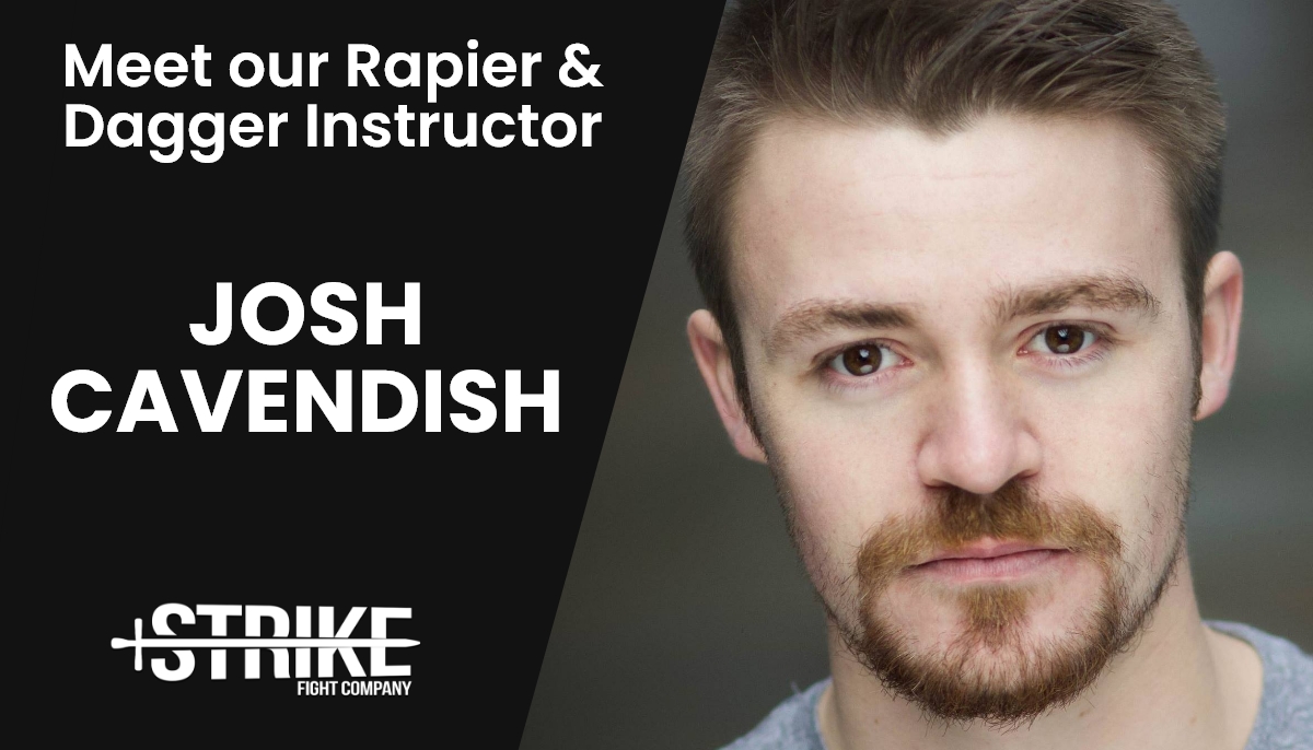 StrikeFightCo's tweet image. Introducing Josh Cavendish.

Josh will be eloquently guiding you through our Rapier &amp;amp; Dagger course.

#onlinecourses #stagecombat #actors #actorslife #actortraining #rapieranddagger #unarmed #broadsword #quarterstaff #stunts #film #stage #television #fights #fightsonfilm #cats