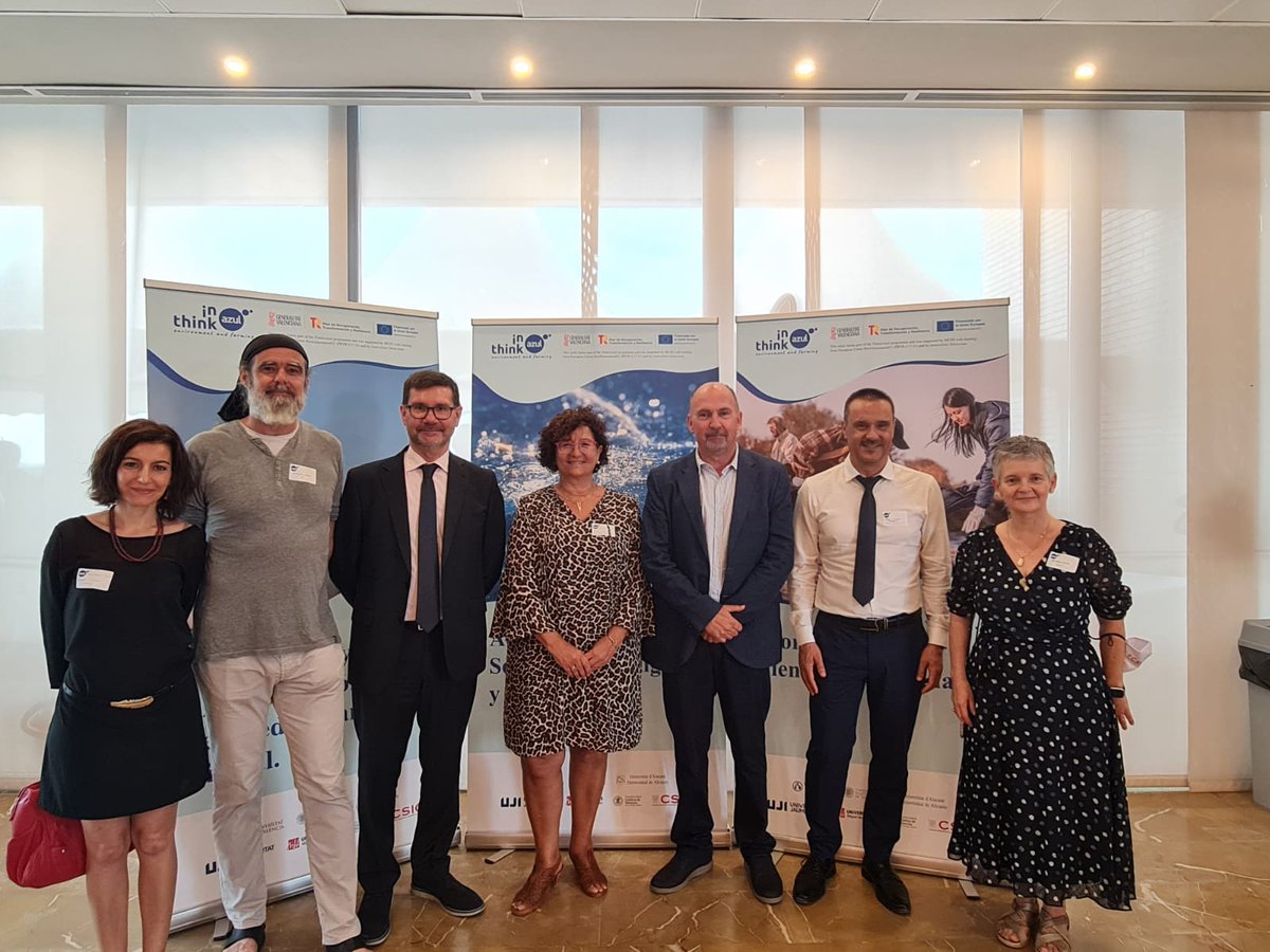 BeviaBaeza's tweet photo. Presentación  de ThinkInAzul en el instituto de #Acuicultura Torres de la Sal junto a  sus coordinadores, Jaume Pérez y Carlos Valle,  40 grupos de investigación y empresas del sector. Juntos haremos de la Comunitat Valenciana un referente en Economía Azul. https://t.co/HwoSrlc2Sg