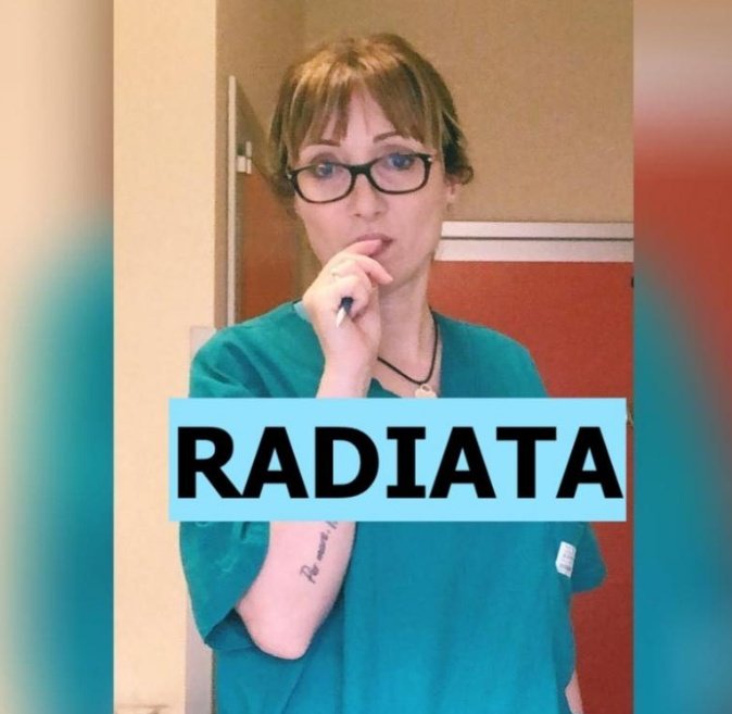 Misurelli77's tweet photo. Ogni tanto una buona notizia...
Barbara Balanzoni radiata dall’Ordine dei medici.
Ora curerà clandestinamente i terrapiattista Novax filo-Putin?
🤣👇🤣 https://t.co/eDJRmFt33m